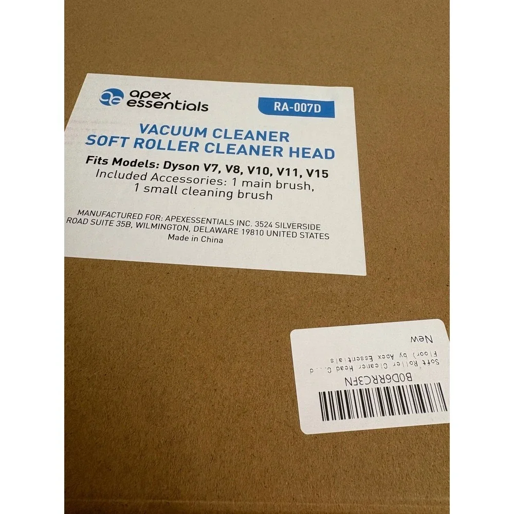 Apex Essentials Vacuum Cleaner Roller Cleaner Head Fits‎ Dyson V7 V8 V10 V11 V15